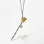Colar De Rosa com Pingente Flower Ouro - Fabi Joias