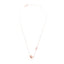 Colar Ouro Rose com Borboletas com Pedras e Estrela