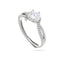 Solitário Moissainita 1ct com Zircônias Cravejada Fafellié