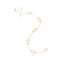 Pulseira de Prata com Corações Doce Menina Ouro 18k