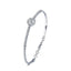 Pulseira Ajustável cravejado de Moissanite - fabijoias