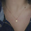Colar com Pingente Classic Rose Ouro - fabijoias