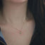 Colar com Pingente Classic Rose Ouro - fabijoias